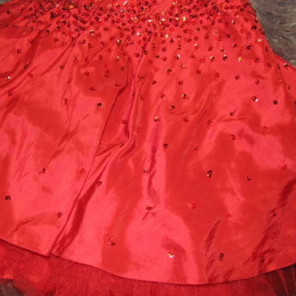 Red Homecoming/Pageant/Prom Dress - Picture 3 of 8